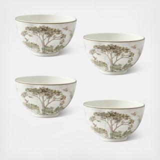 Kit Kemp Tall Trees Rice Bowl, Set of 4