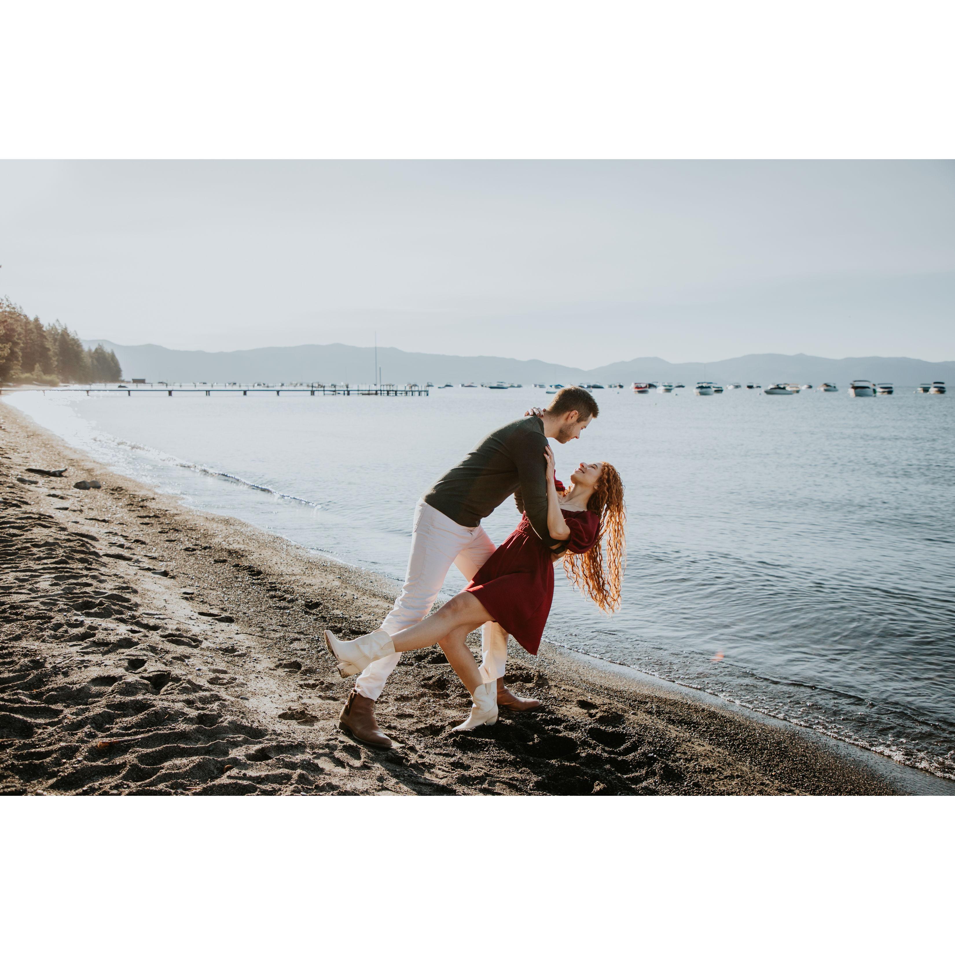 Our trip to Lake Tahoe was a blast. This photo shoot turned out to be even more romantic and fun than we expected! The last four pictures are from this shoot (Aug, 2024).