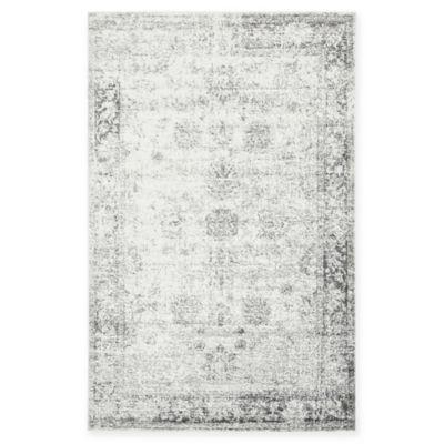 Unique Loom Casino Sofia 7' x 10' Power-Loomed Area Rug in Grey