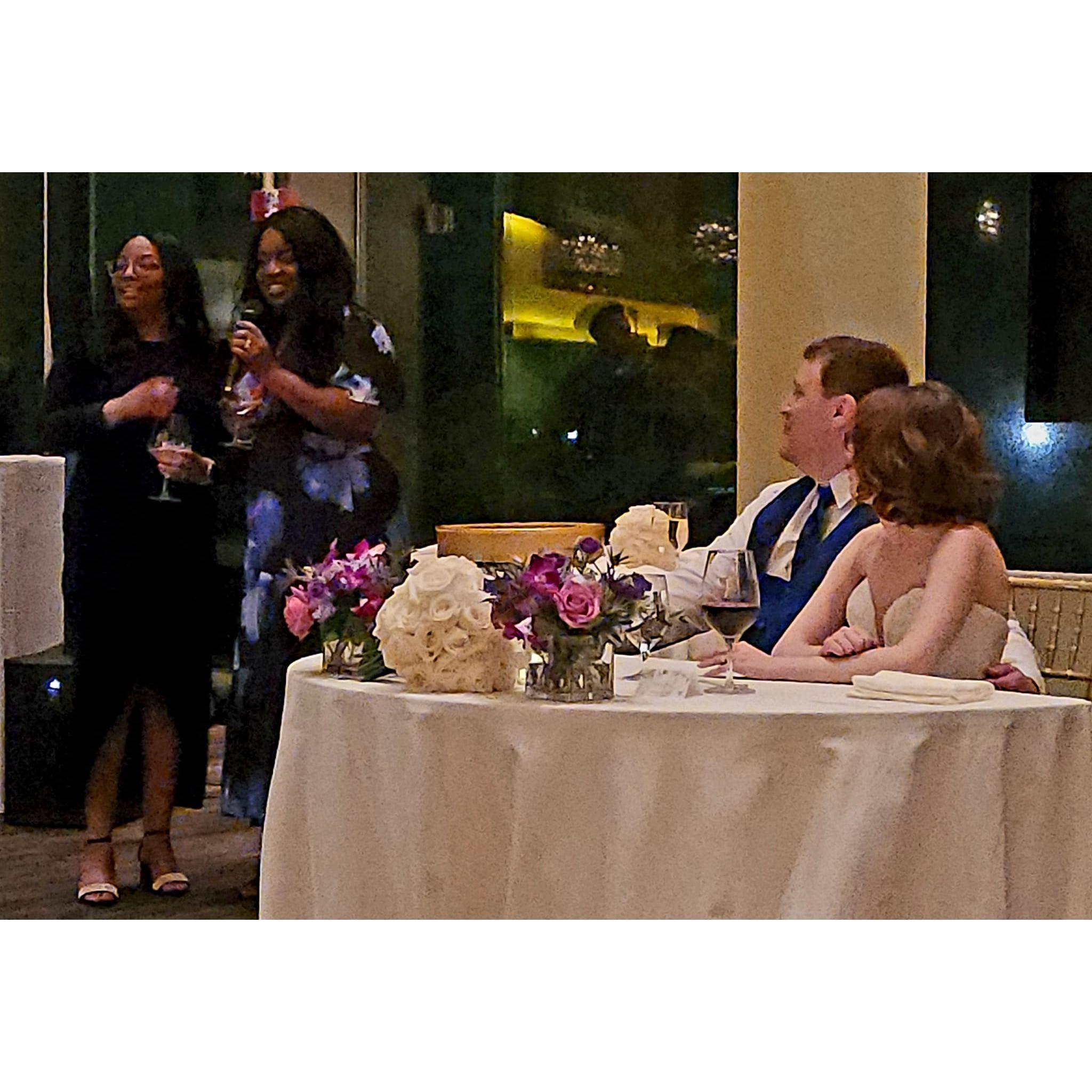 friend toast (Amber/Amanda)