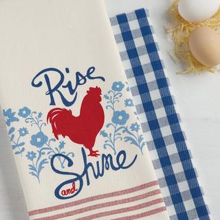 Rooster Tea Towel, Set of 4