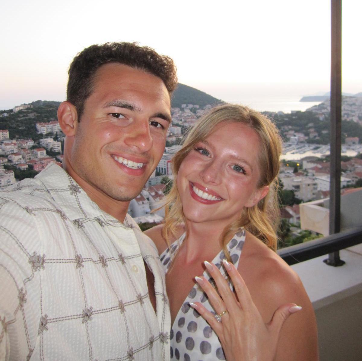 The day we got engaged in Dubrovnik, Croatia ~ June 2025