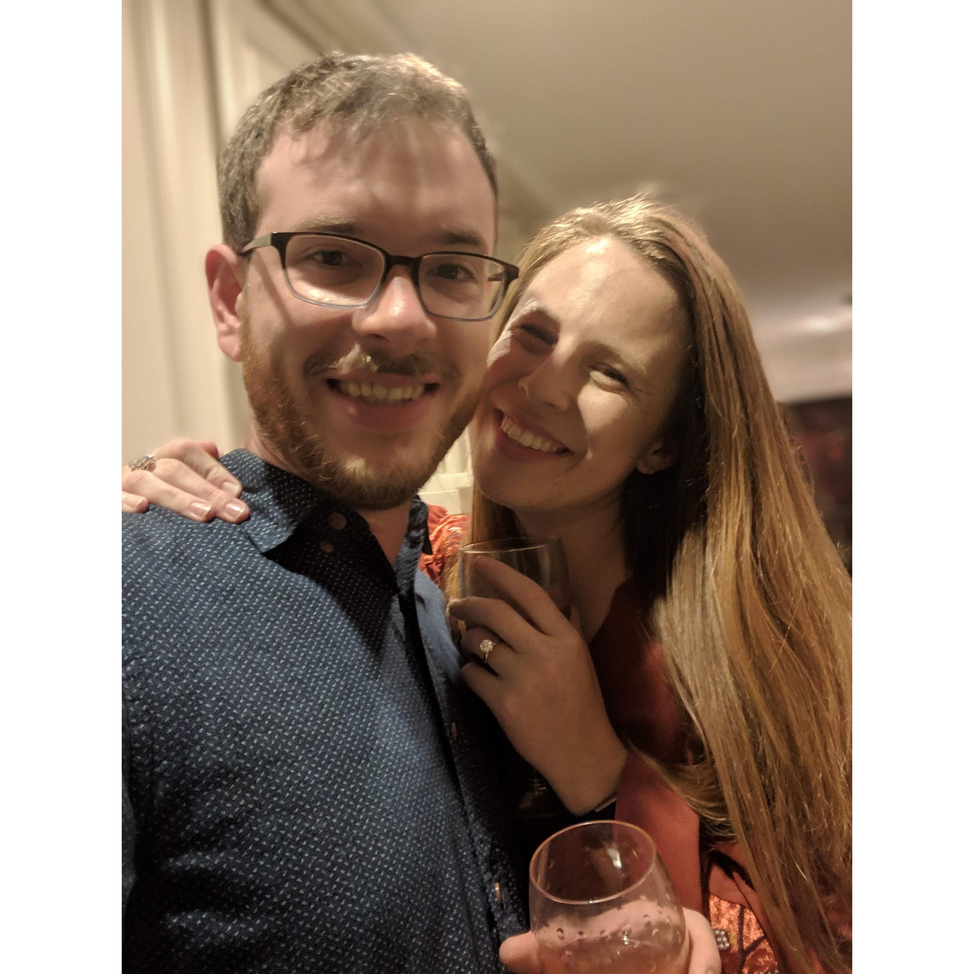 The first moments after Sam proposed 10/27/2018