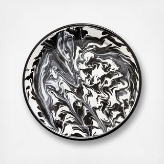 Swirl Enamelware Dinner Plate, Set of 4