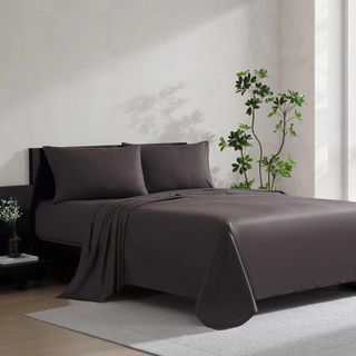 Cool Comfort Cotton Percale 4-Piece Sheet Set