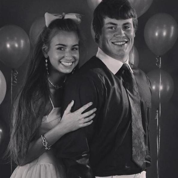 We loved going to church youth group events togther. This one was an 80's prom themed event at River Pointe Church!