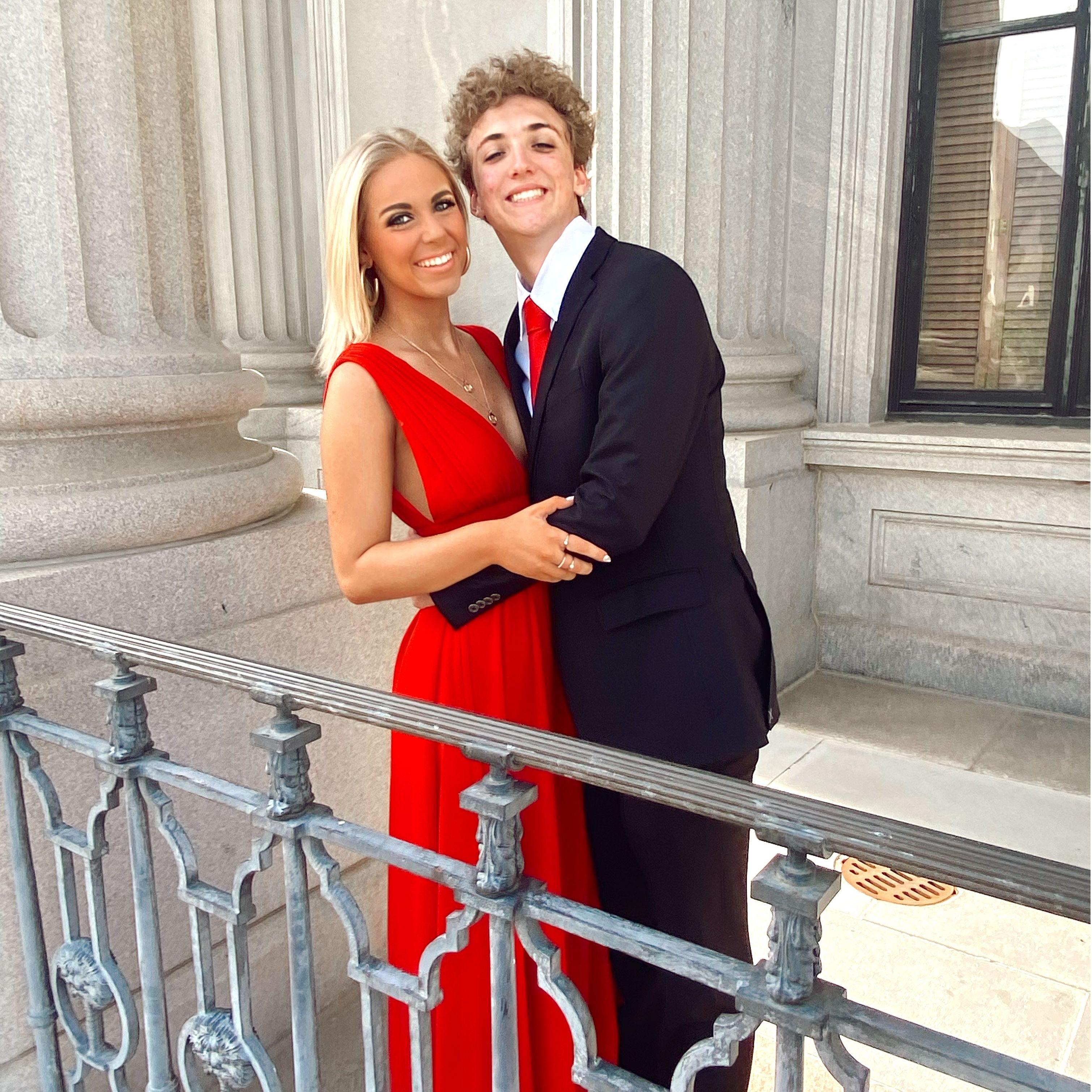 April 16, 2021: Finishing our Freshman year at the University of South Carolina - Kappa Kappa Gamma Formal