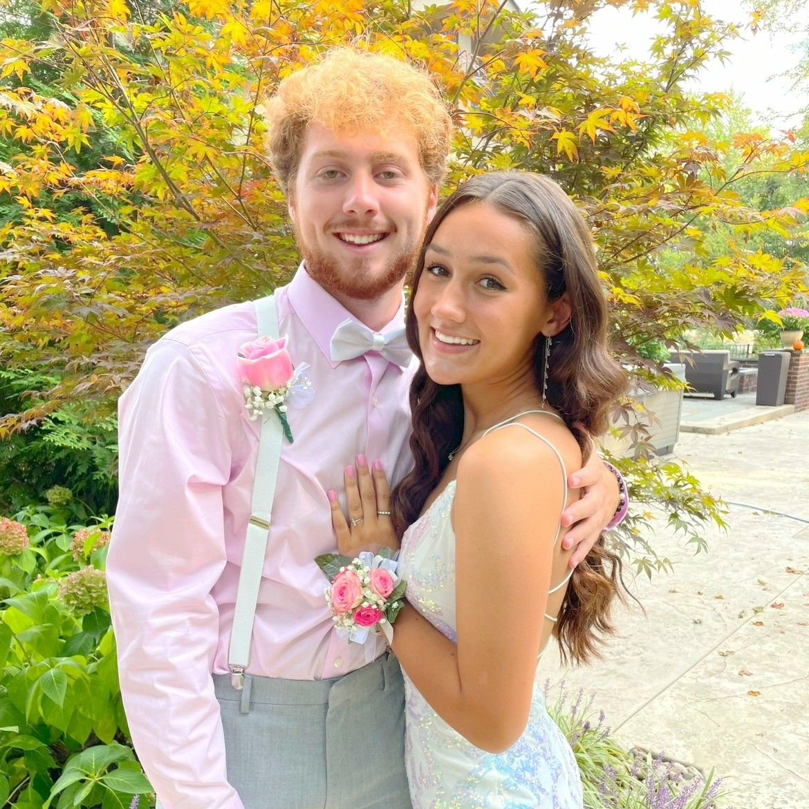 Maya's senior year homecoming.