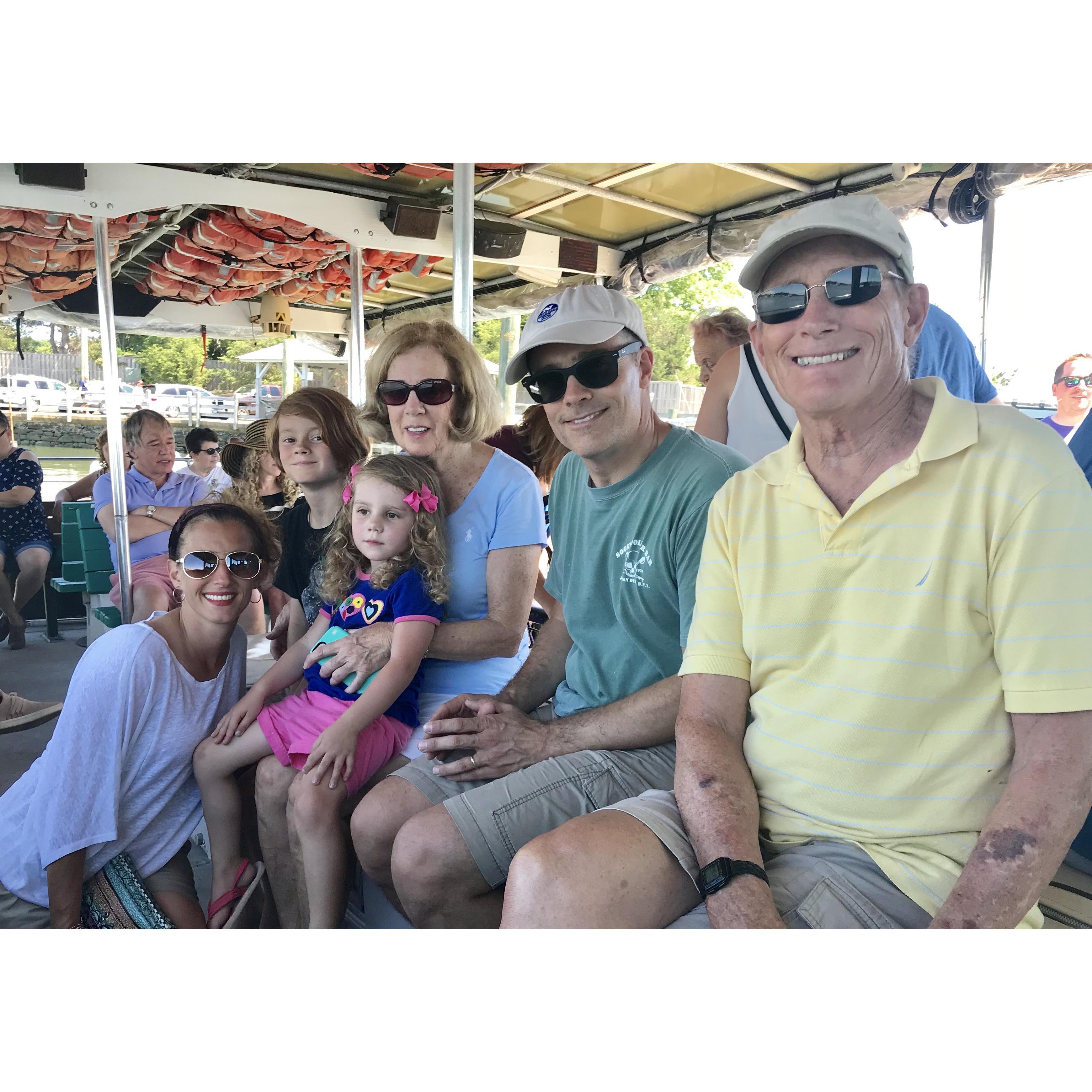 Checking out the Thimble Islands