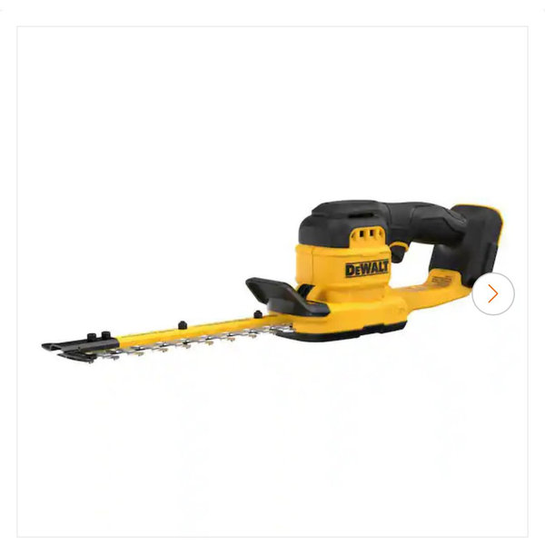 DEWALT 20V 8 in. Compact Cordless Hedge Trimmer (Tool-Only) DCHT823B