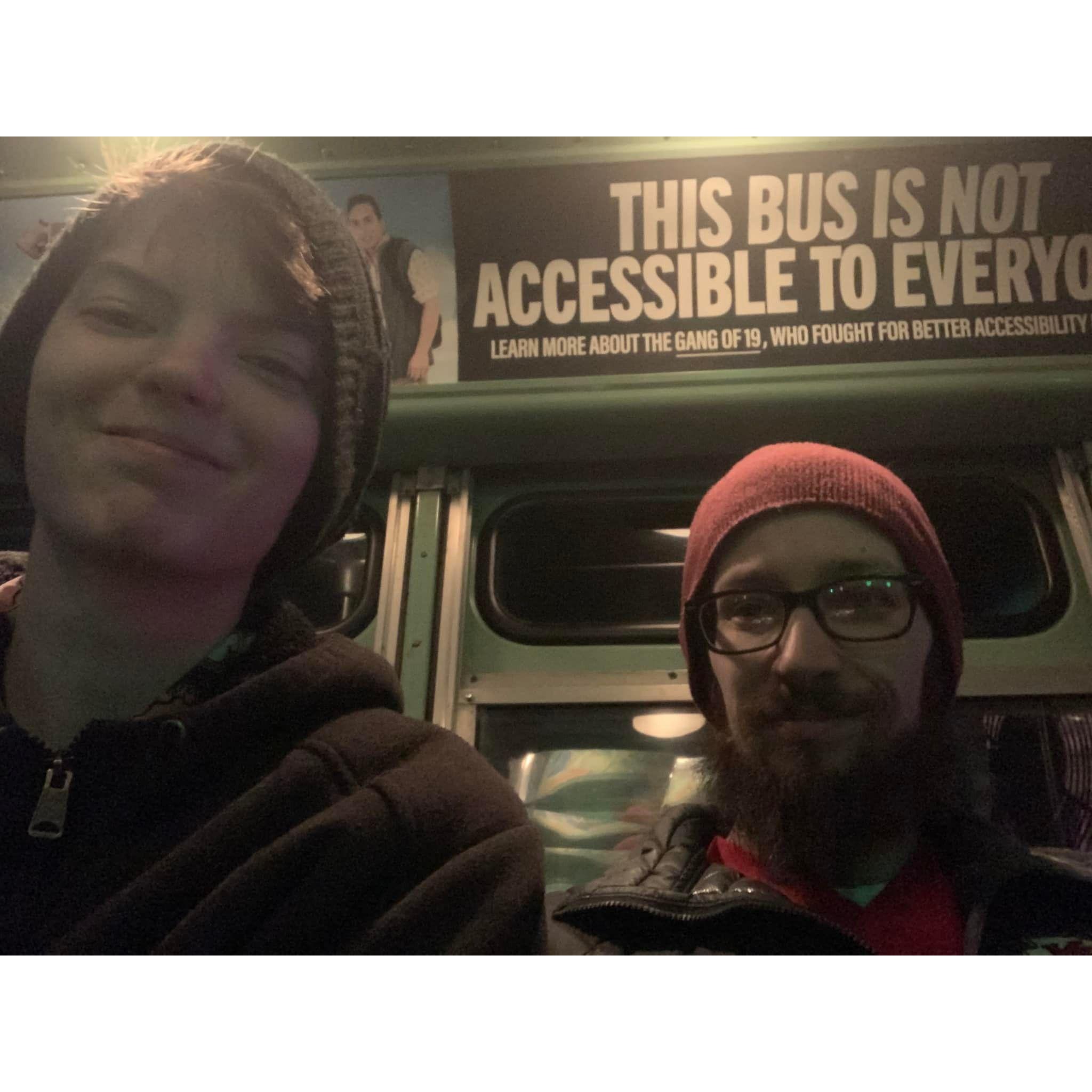 At MeowWolf in Denver
