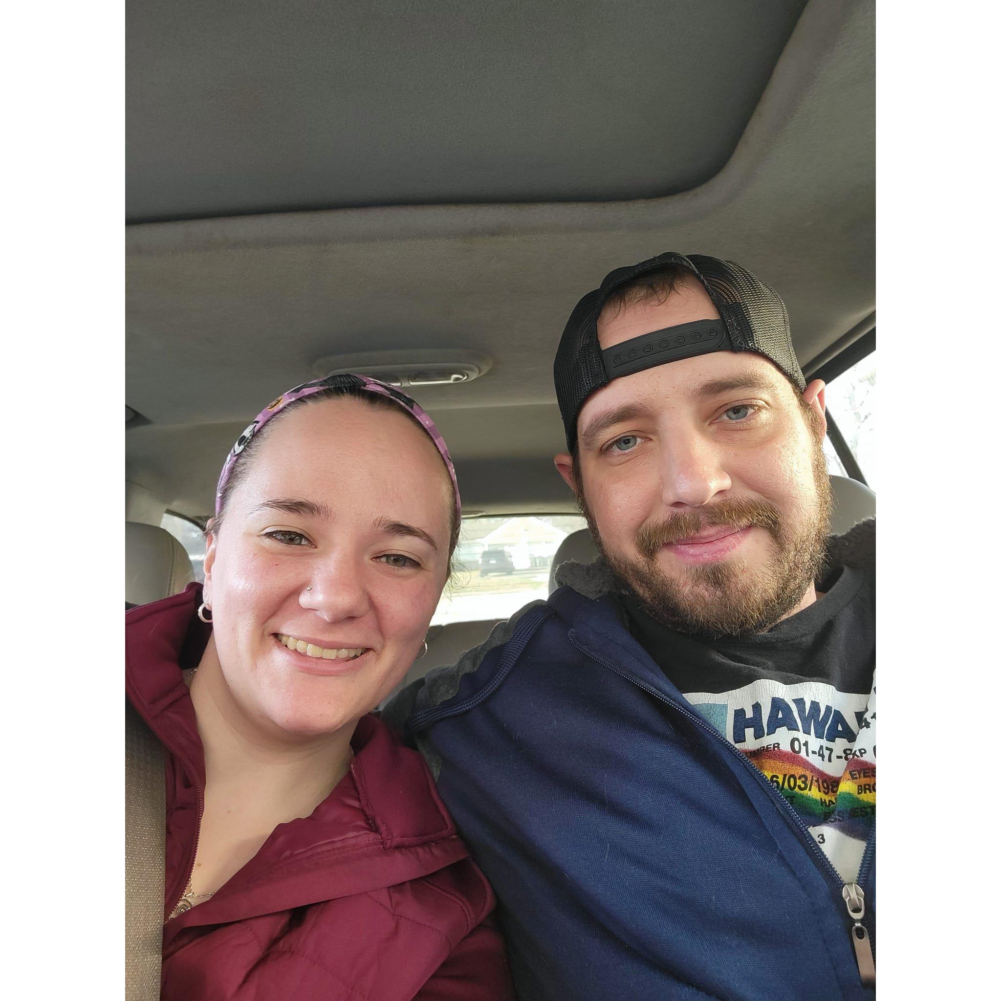 Our first picture together