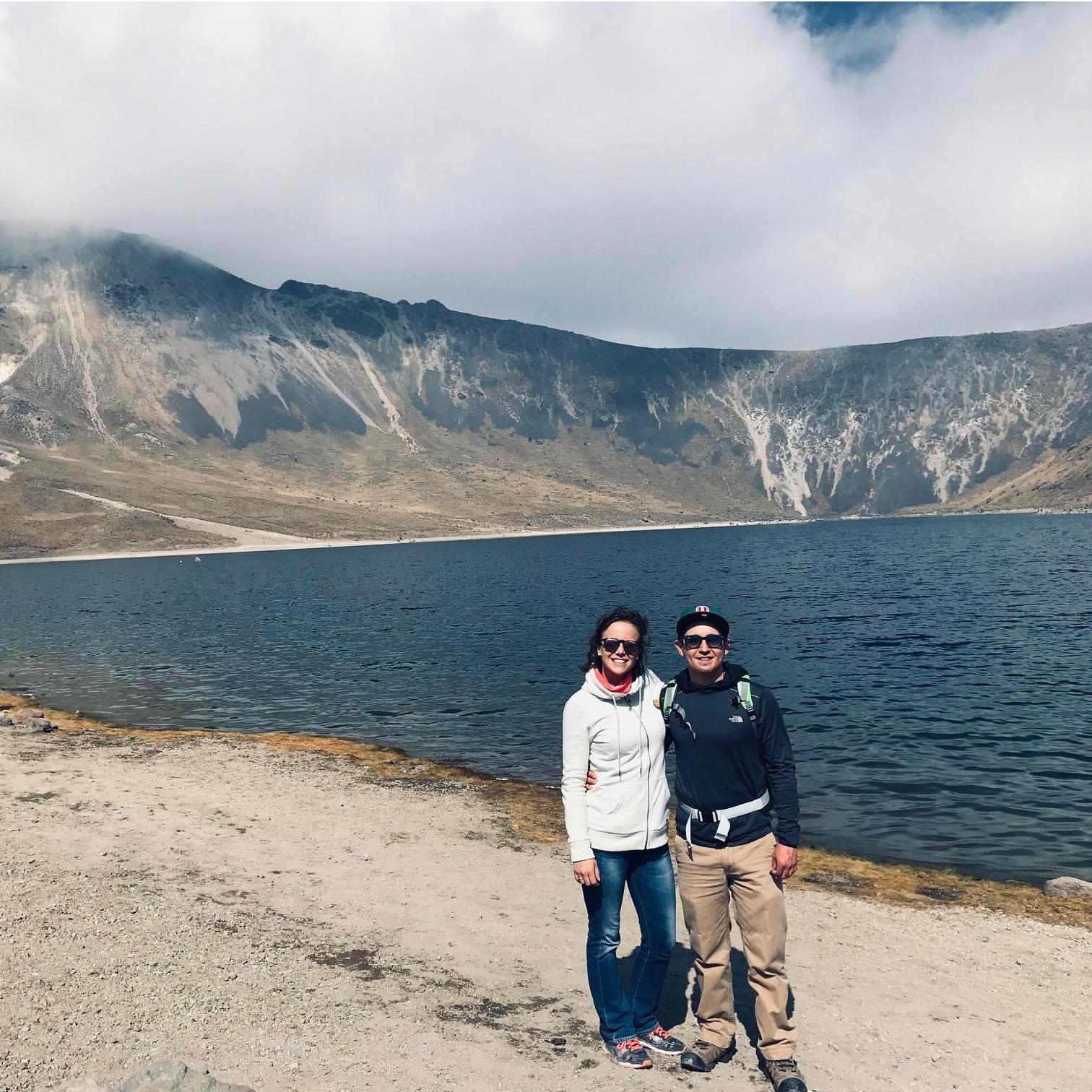 Training Lili on high altitude hikes.
January 2018, Nevado de Toluca (4.600m), Mexico