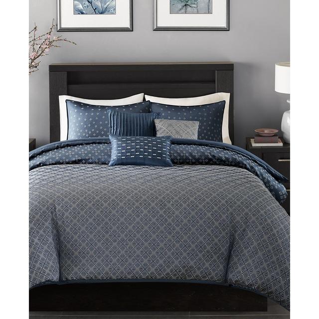 Madison Park Biloxi 6-Pc. King/California King Duvet Cover Set