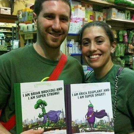 The one where the two books at the grocery store checkout counter happened to be our names