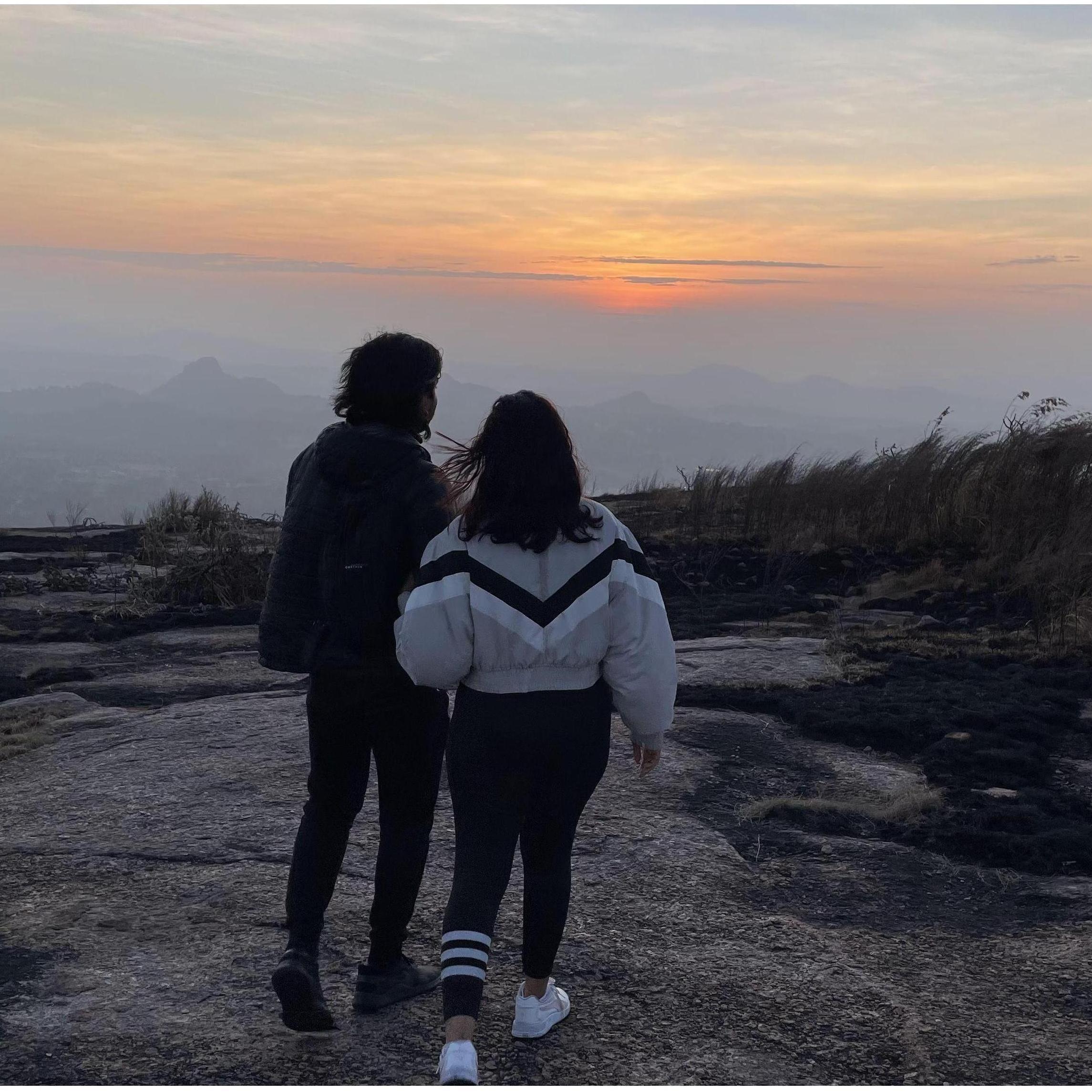 Our "first" morning hike