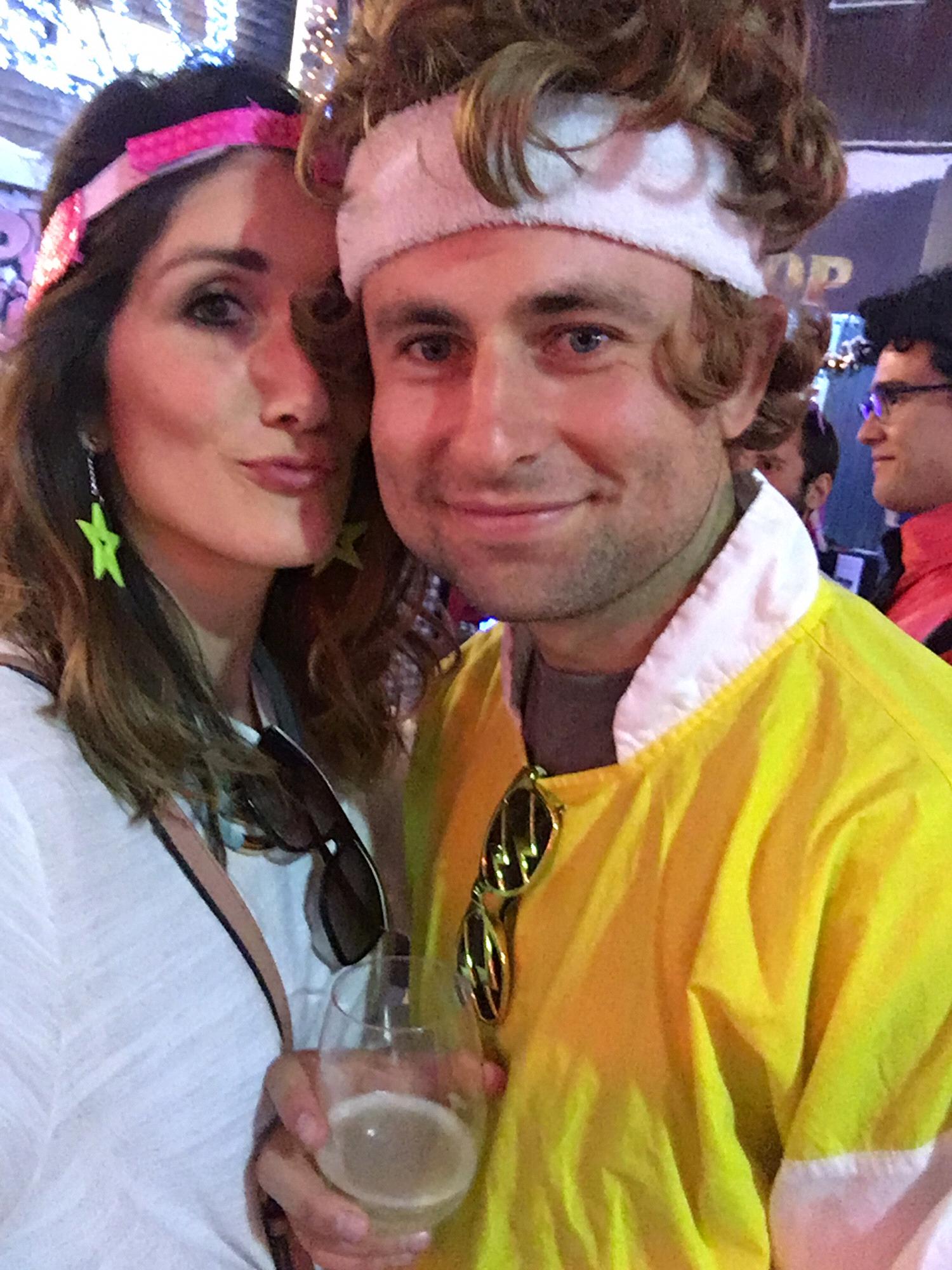 Who doesn't love a good 80s dress up party?