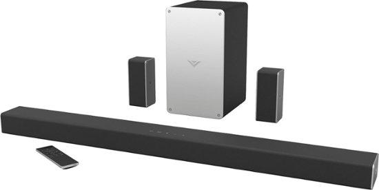 VIZIO - SmartCast 36" 5.1-Channel Soundbar System with 5" Wireless Subwoofer and Digital Amplifier - Black