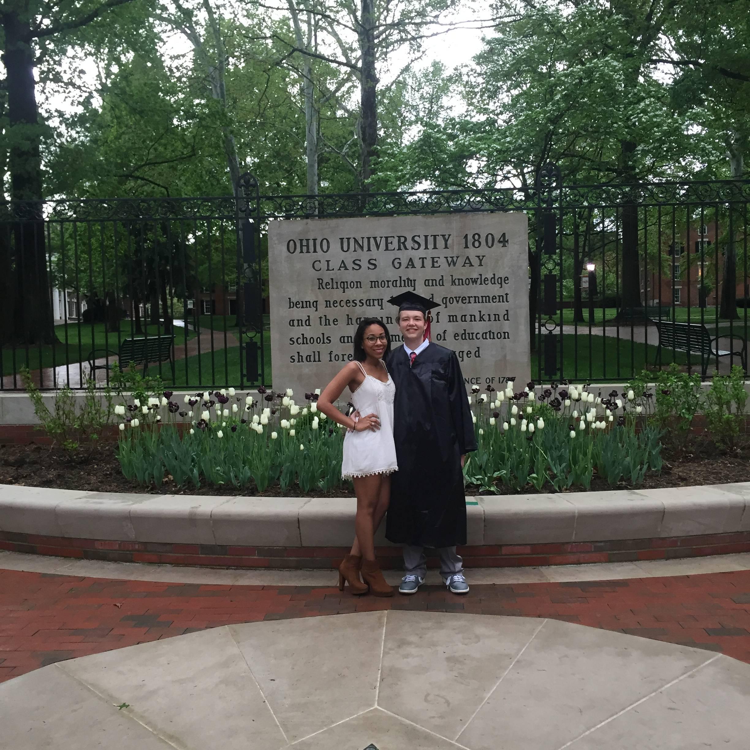 Tyler's OU graduation.