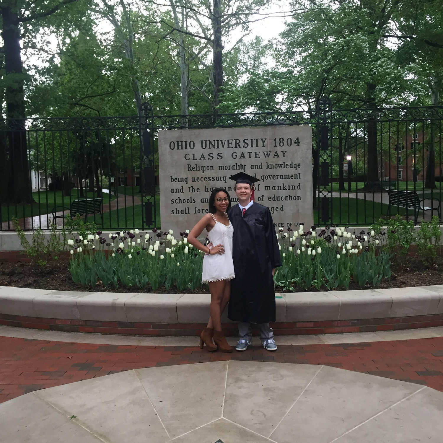 Tyler's OU graduation.