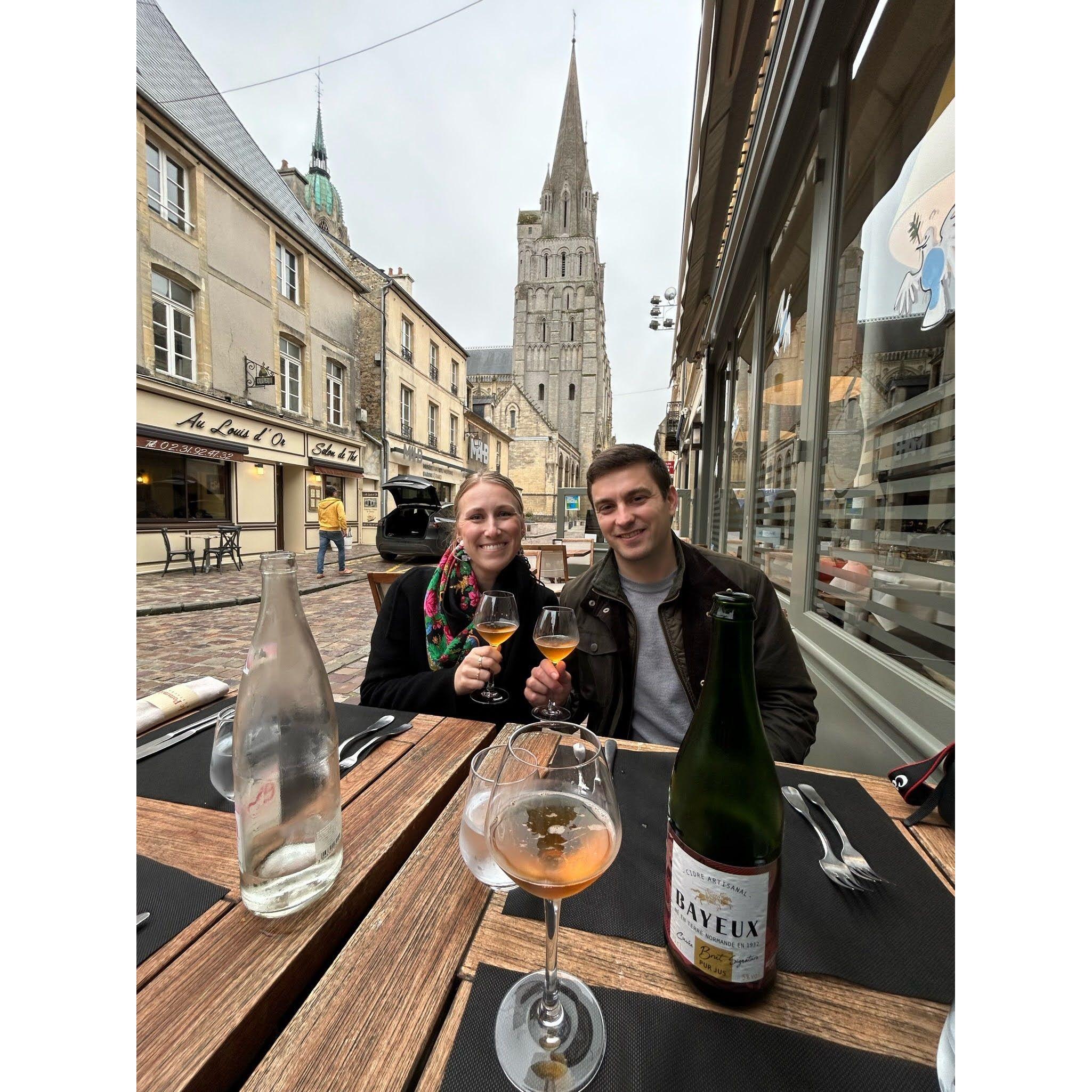 A glass of cider in Normandy (2024)