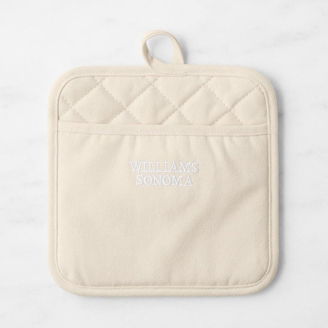 Williams Sonoma Ultimate Potholder, Natural Canvas