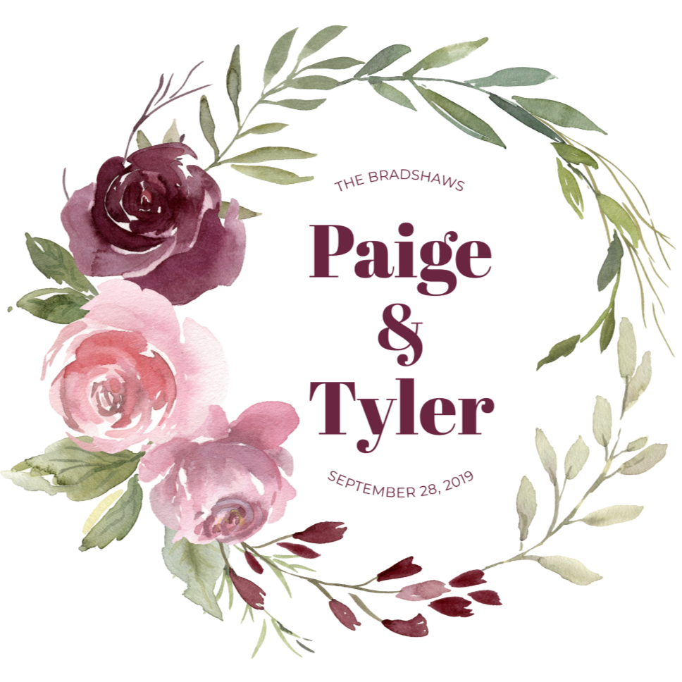 The Wedding of Paige Marie Garber and Tyler Scott Bradshaw