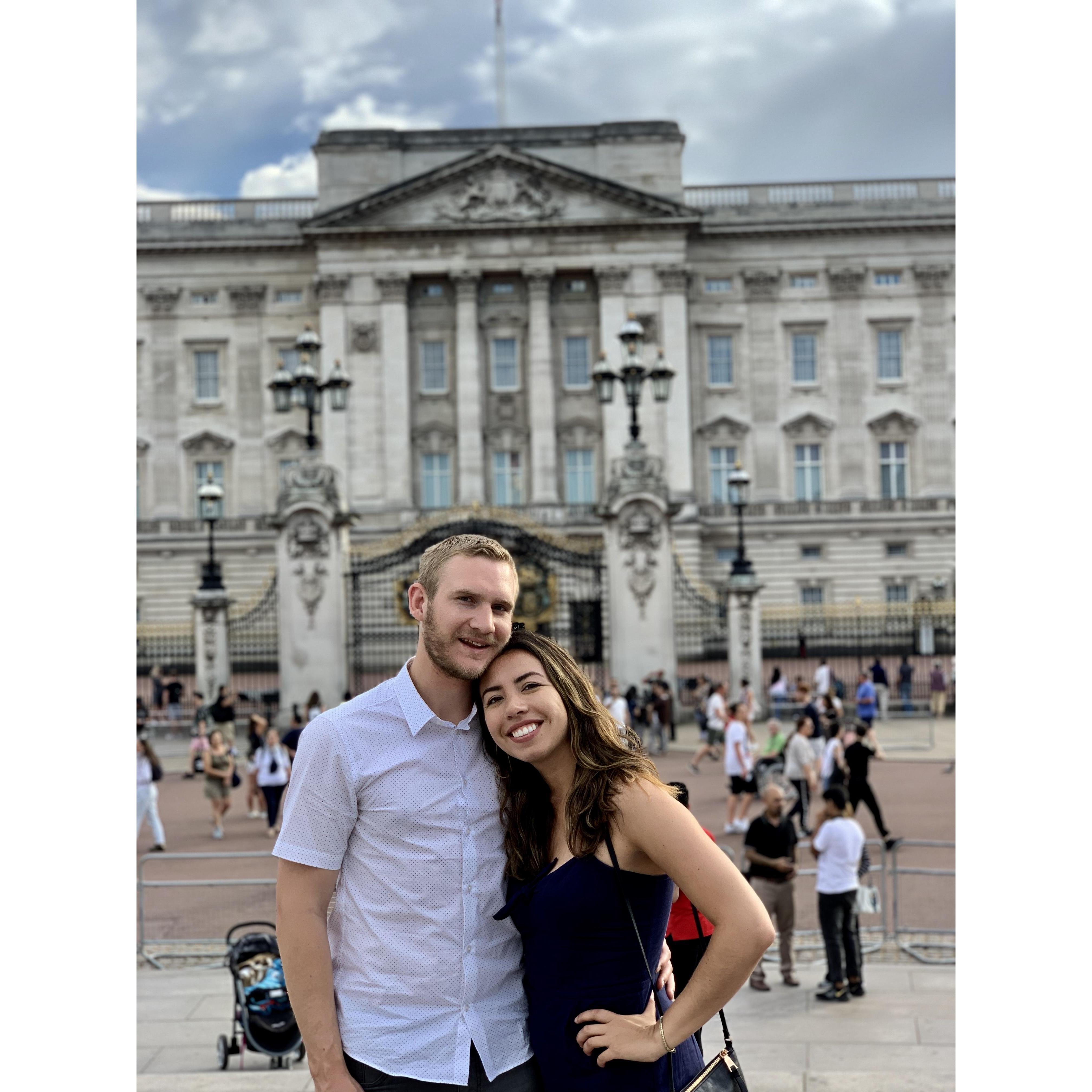 Buckingham Palace, London.