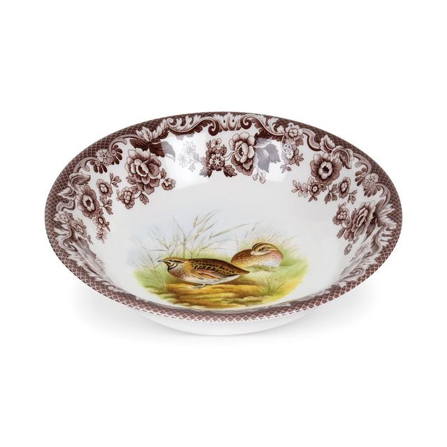 Spode Woodland Quail Ascot Cereal Bowl