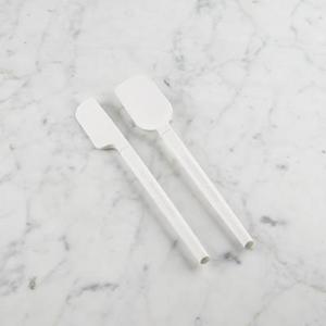 Williams Sonoma All Silicone Mini Spatula & Spoonula, White
