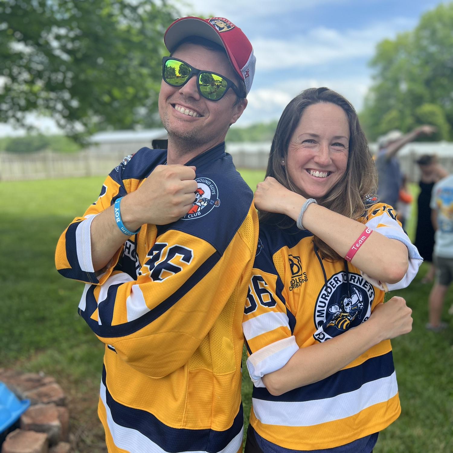 Ben (groomsman) and Jaide’s baby shower