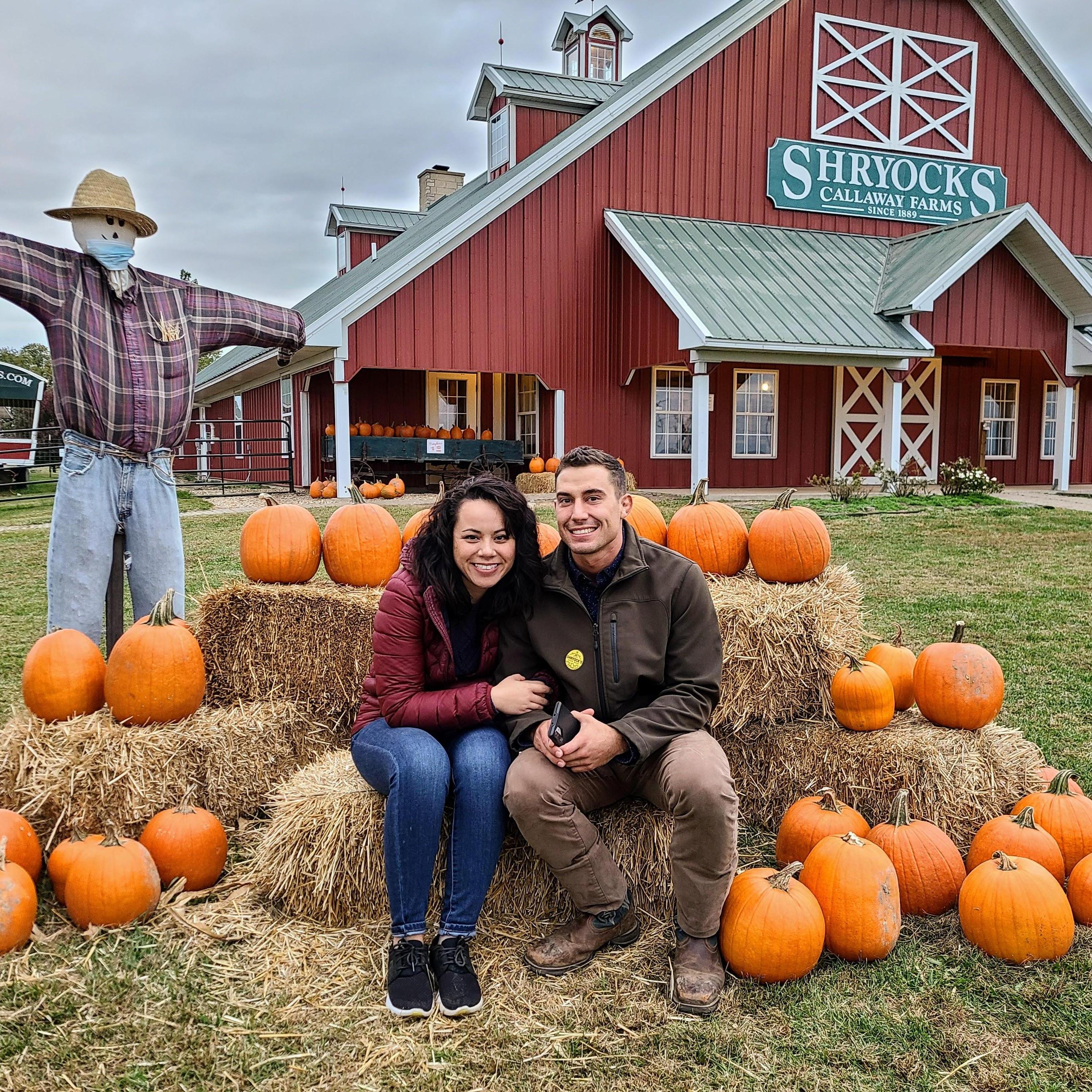 Pro Tip: Don't go to a corn maze when you first start dating. We didn't find a single check point...