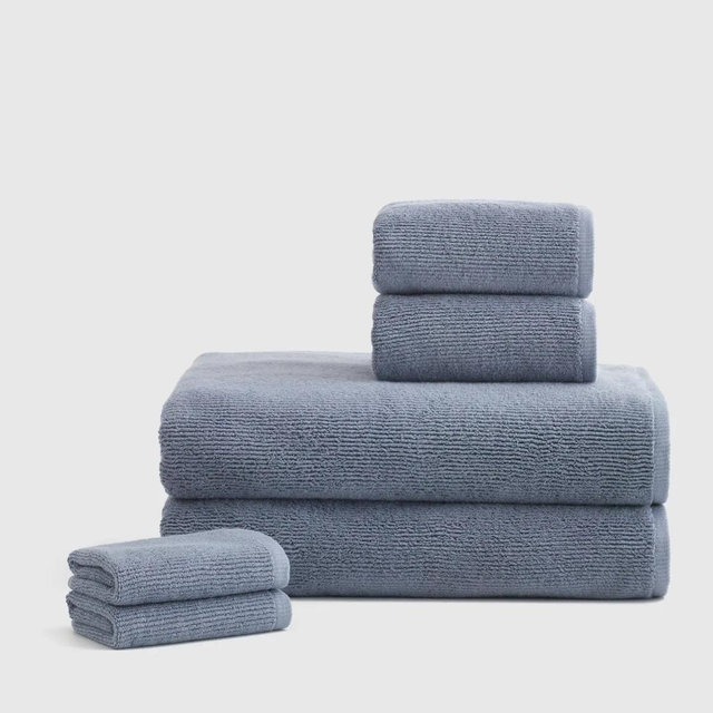 Turkish Ribbed Quick Dry Bath Sheet Bundle