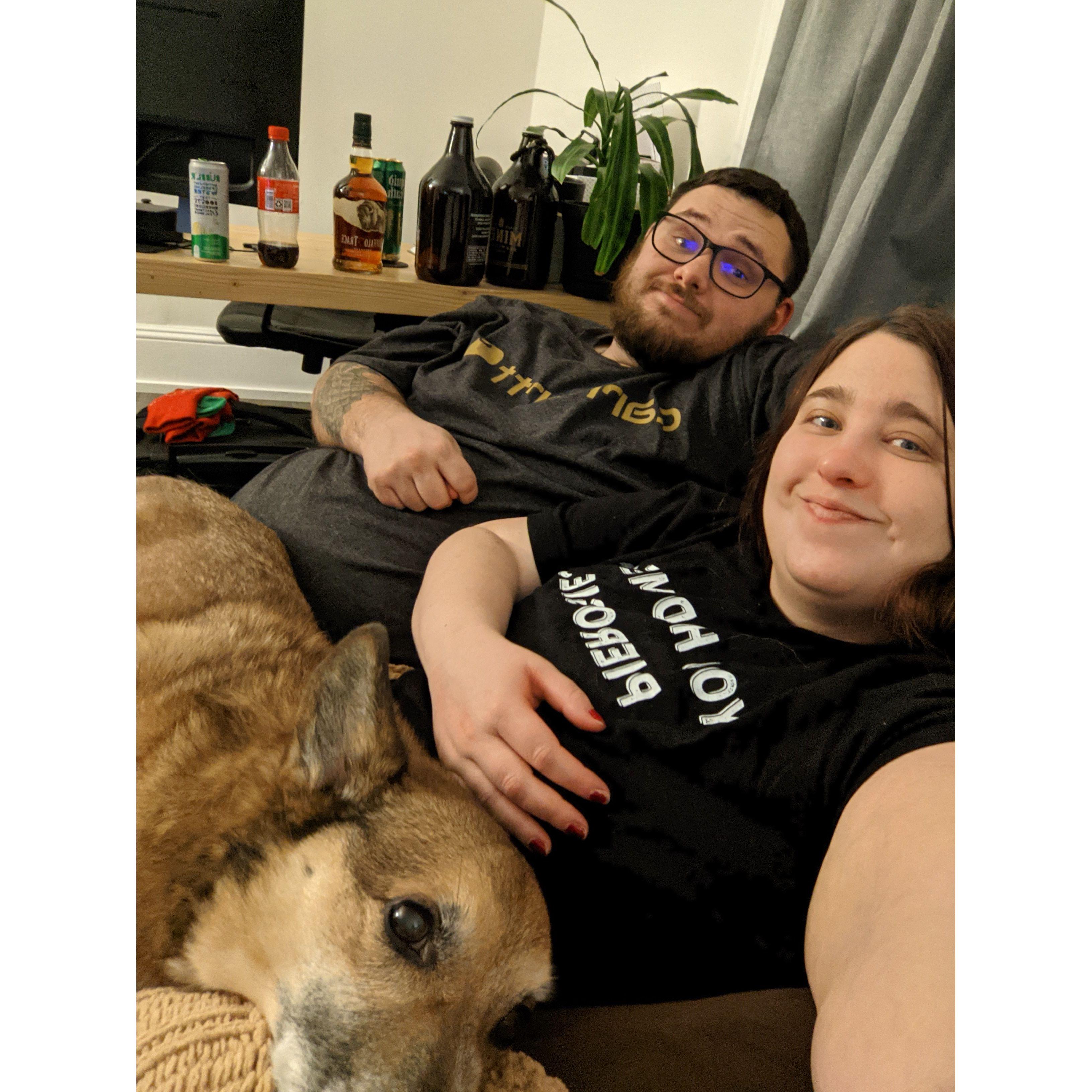Family cuddle puddle