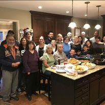 Josh's first time at the family tamale party