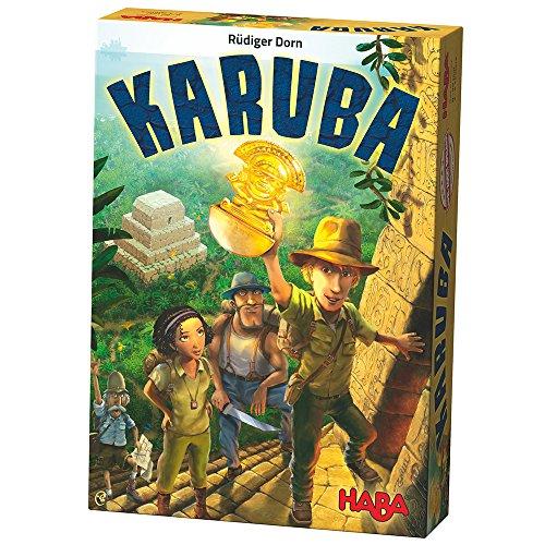 HABA Karuba - An Addictive Tile Laying Puzzle Game for the Whole Family (Made in Germany)