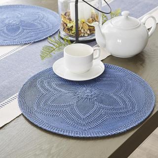 Floral Round Placemat, Set of 6