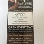 Simon Creek Vineyard & Winery