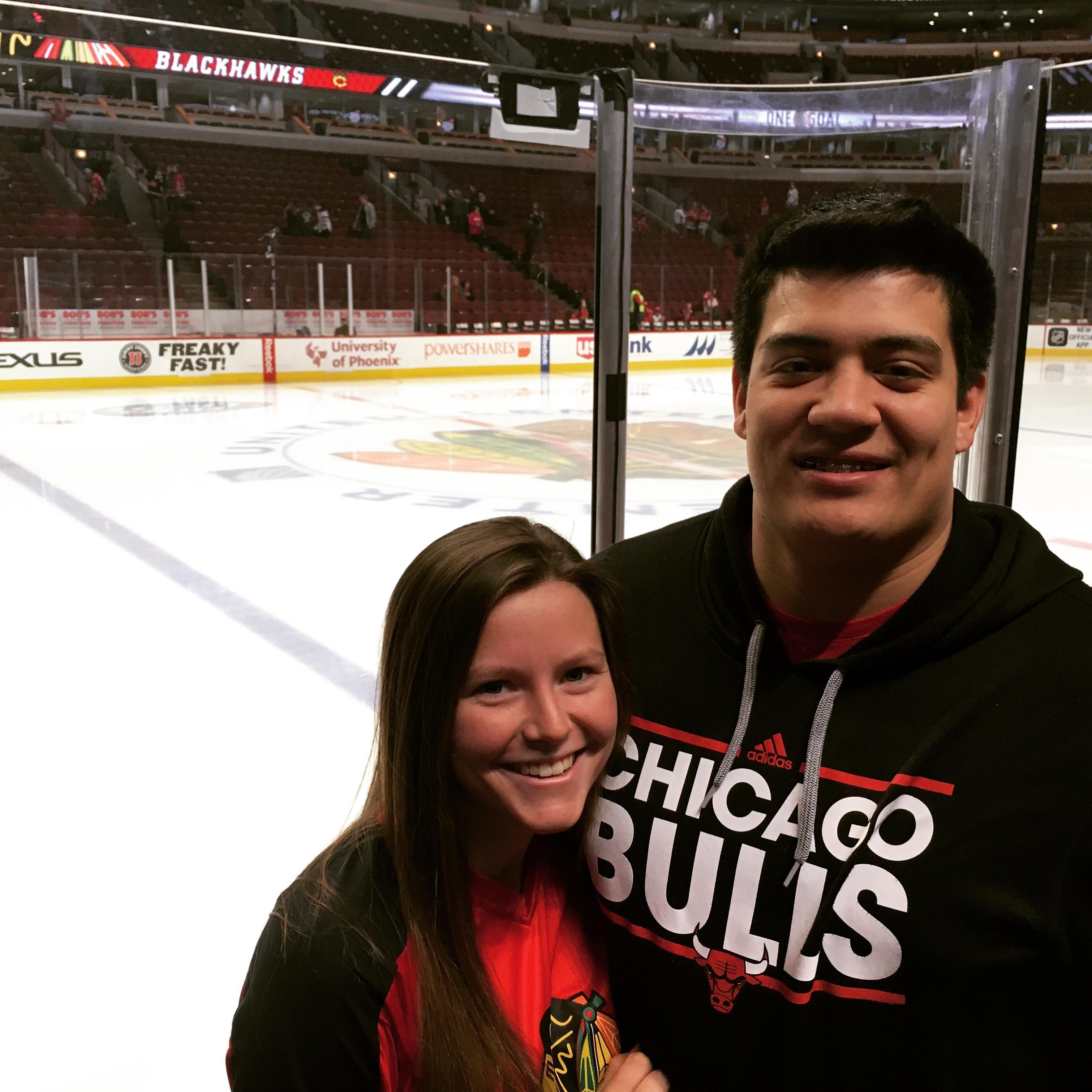 Once again, here I am trying to make Nate a Chicago fan!