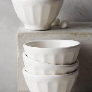Mini Latte Bowl Set - WHITE
