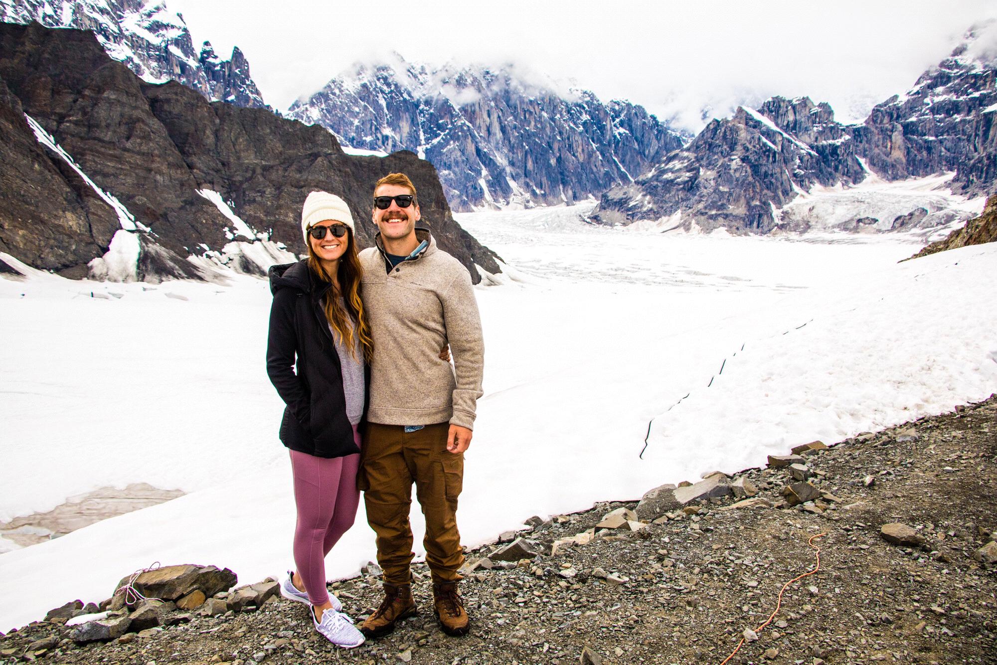 Our incredible view from where we got engaged!