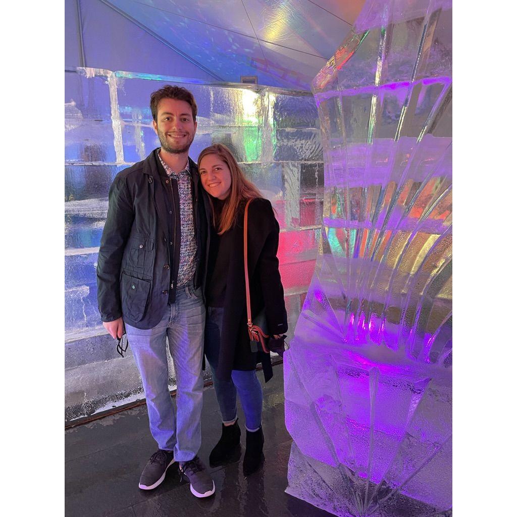 That time we found our way through a melting ice maze.