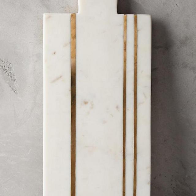 Brass Inlay Cheese Board