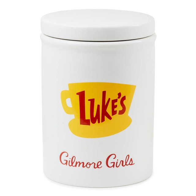 Hallmark Gilmore Girls Coffee Canister (Luke's Diner) Mom Gift for Mother's Day