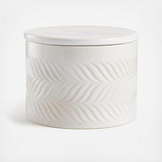 Fern Ceramic Canister