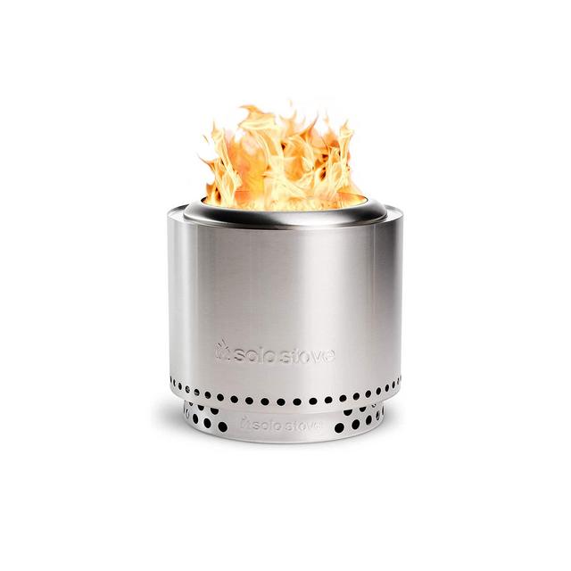 Solo Stove Ranger with Stand Portable Outdoor Fire Pit Stainless Steel Firepot for Wood Burning and Low Smoke Great Fire Pits for Outside | 15x12.5 Inch Outside Fire Pits
