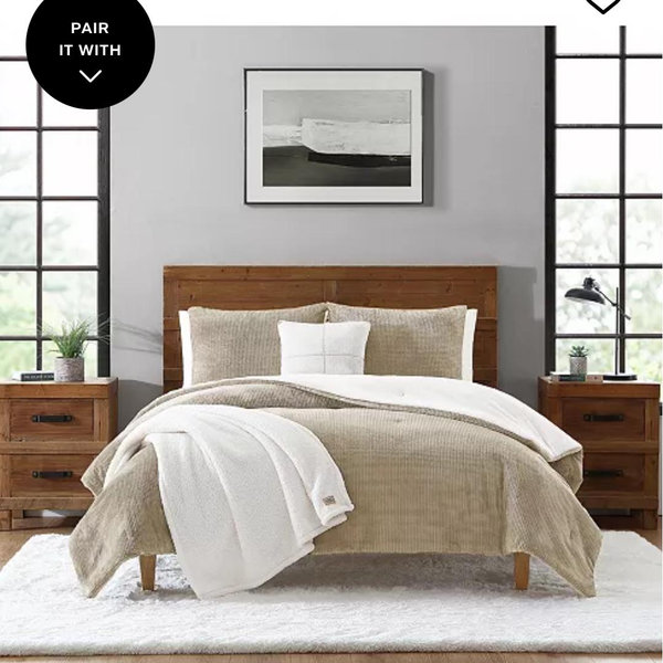5-Pc. Comforter Set, King, Birch Color