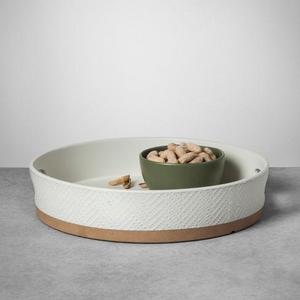 Stoneware Tray - Cream - Hearth & Hand™ with Magnolia