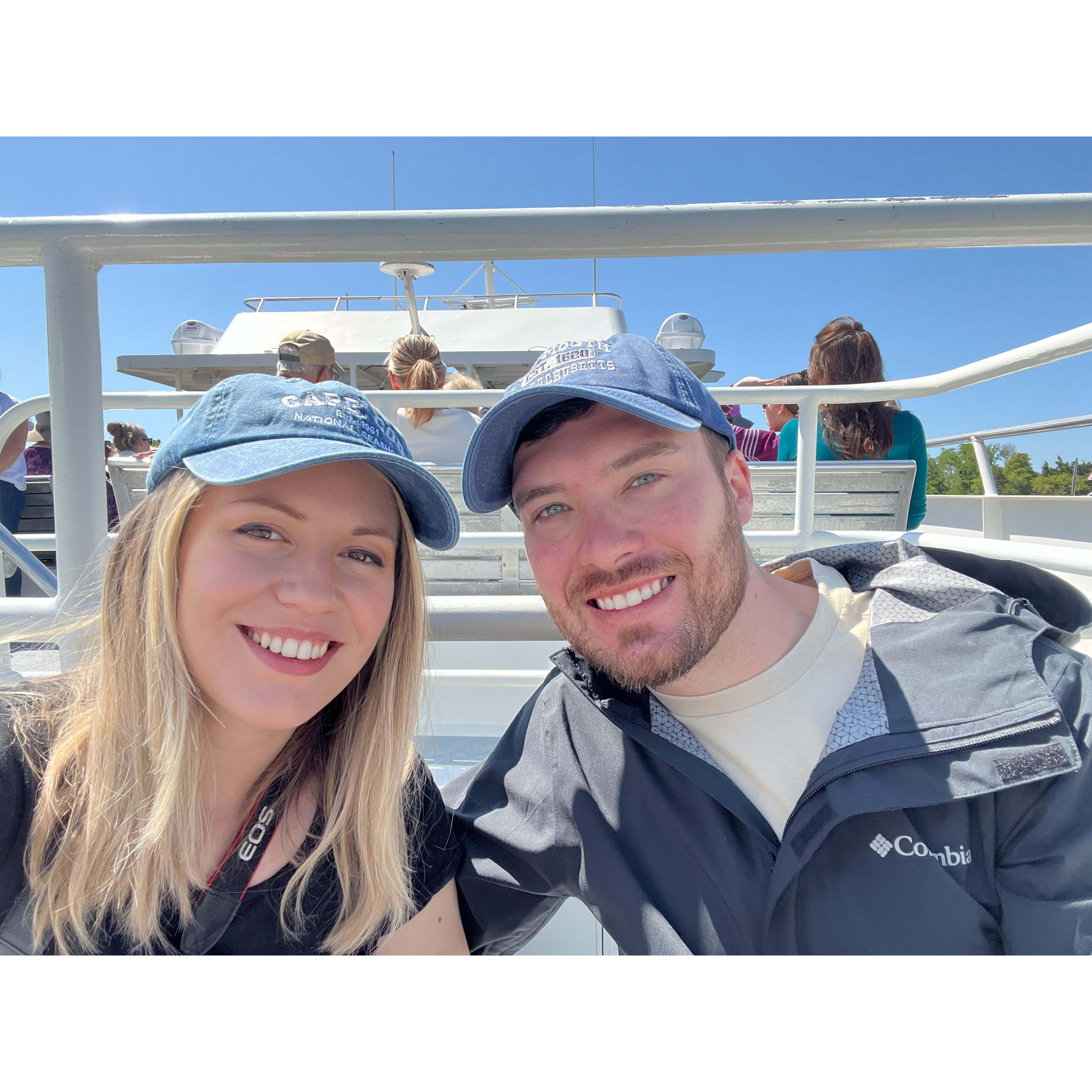 Whale watching in the Cape Cod bay... what a fantastic day!