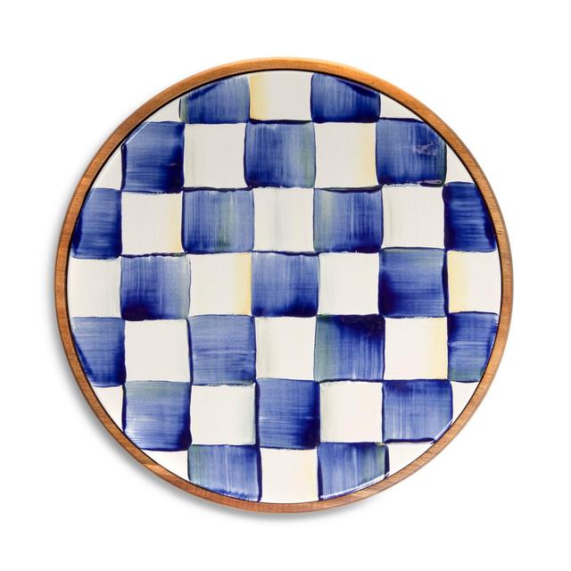 Mackenzie-Childs Royal Check Enamel Trivet, Large
